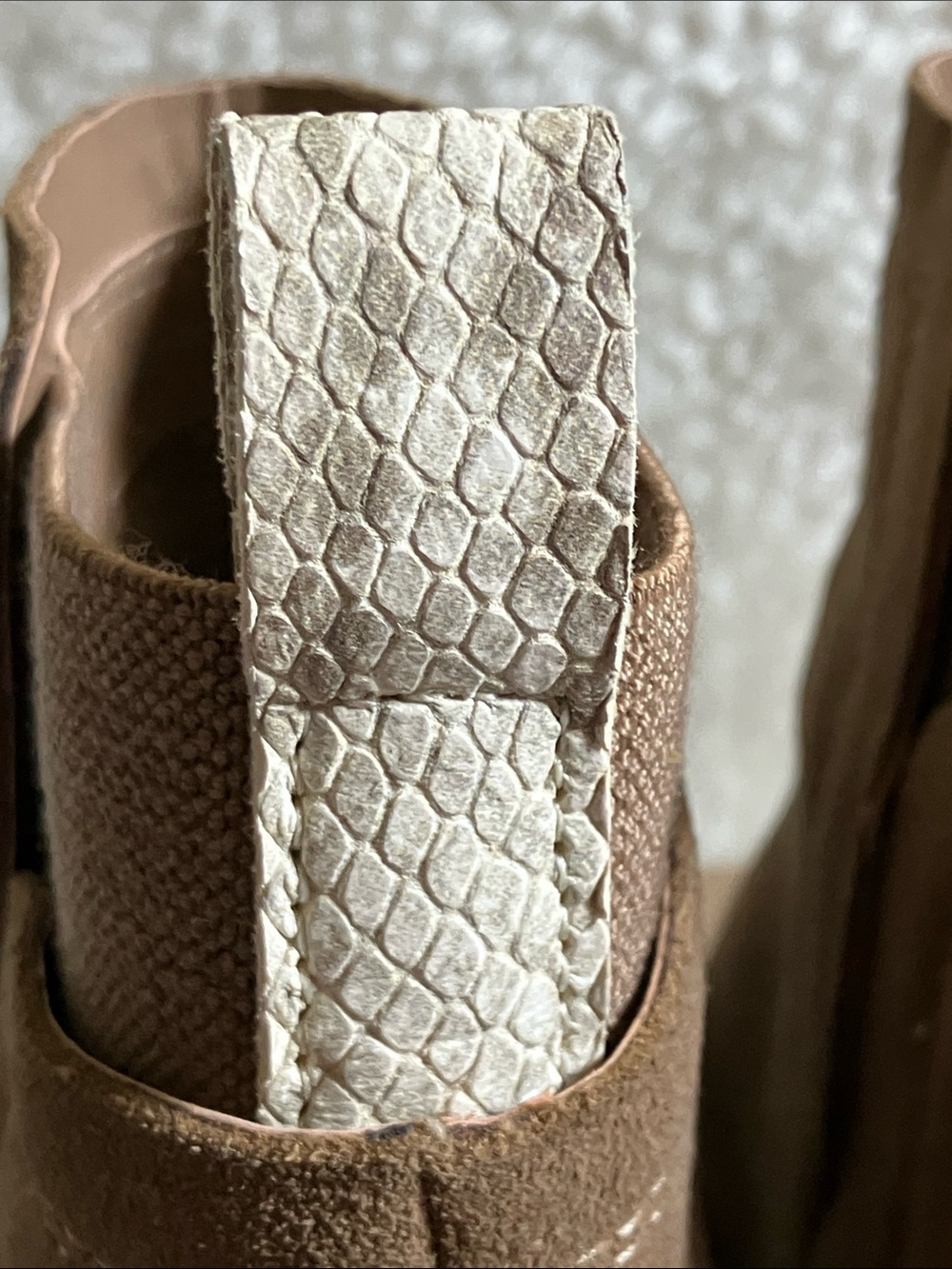 Dolce Vita | Suede Chelsea Platform Ankle Boots - Taupe - Picture 8 of 12